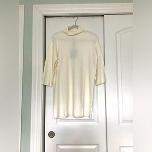 Pomander Place Cream Long Sleeve Dress